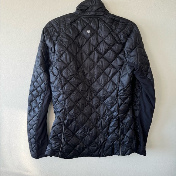 Black Quilted Women's Jacket - Picture 2 of 4